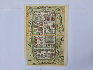 Israël Heilige Land Jeruzalem Israel Holy Land Jerusalem - G Braun & F Hogenberg - 1593