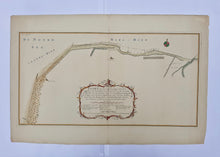 Afbeelding in Gallery-weergave laden, HOLLAND Marsdiep Den Helder Nieuwe Diep - P Harge &amp; L den Berger / D Klinkenberg - 1775