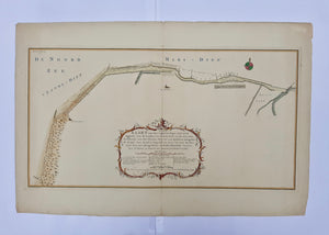 HOLLAND Marsdiep Den Helder Nieuwe Diep - P Harge & L den Berger / D Klinkenberg - 1775