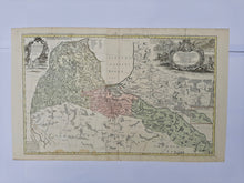 Afbeelding in Gallery-weergave laden, Letland Koerland Semgallen Riga Latvia Kurland - Homann Heirs - 1747