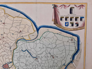 Schouwen-Duiveland - I Tirion / C De Kanter - 1748