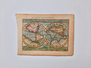 Wereld World - Abraham Ortelius Johann Baptist Vrients - 1601