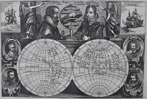 Wereld World - WC Schouten - ca. 1618