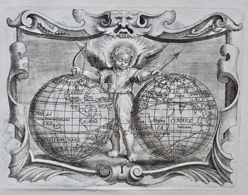 Wereld - Cornelis Galle - 1640