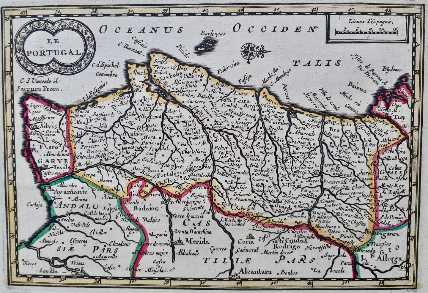 Portugal - Pieter van der Aa - circa 1714