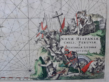 Afbeelding in Gallery-weergave laden, Amerika Central and South America sea chart - F de Wit - 1675
