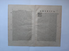 Afbeelding in Gallery-weergave laden, Amerika Noord- en Zuid-Amerika Americas North and South America Western Hemisphere - Michael Mercator Jodocus Hondius - 1613