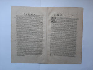 Amerika Noord- en Zuid-Amerika Americas North and South America Western Hemisphere - Michael Mercator Jodocus Hondius - 1613