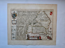 Afbeelding in Gallery-weergave laden, Bergen Noord-Holland Alkmaar Territorii Bergensis Accuratissima Descriptio - Joan Blaeu - 1662