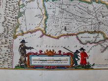 Afbeelding in Gallery-weergave laden, Bergen Noord-Holland Alkmaar Territorii Bergensis Accuratissima Descriptio - Joan Blaeu - 1662