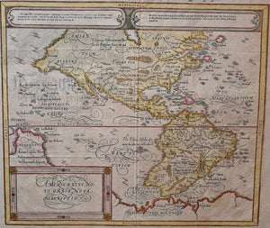 Amerika Noord- en Zuid-Amerika Americas North and South America - S Münster - 1598