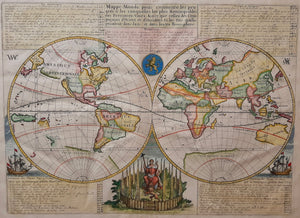 Wereld World - H Chatelain - 1713