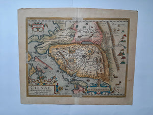 China - A Ortelius - 1595