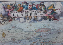 Afbeelding in Gallery-weergave laden, Leiden Beleg en ontzet van Leiden 1574 - Romeyn de Hooghe - circa 1690