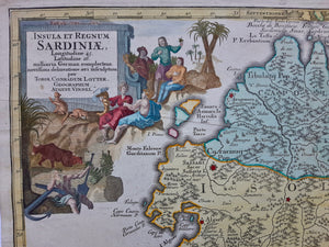 Italië Sardinië Italy Sardinia - TC Lotter - circa 1760