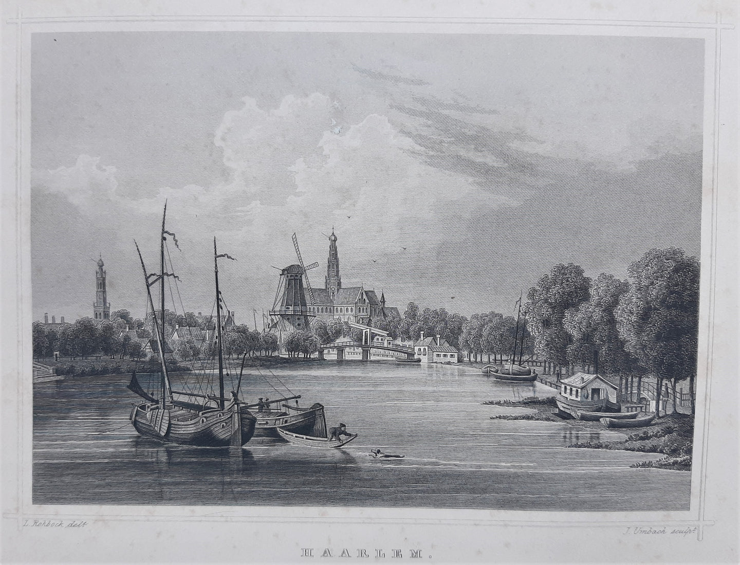 HAARLEM - JL Terwen / G.G. Lange - 1858