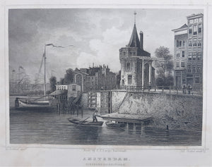 AMSTERDAM Schreierstoren - JL Terwen / GB van Goor - 1858