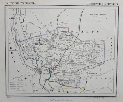 DIEPENVEEN - J Kuijper / H Suringar - 1866