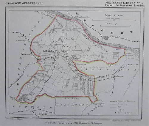 Lienden - J Kuijper / H Suringar - ca. 1867