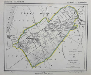 OLDEBROEK - Kuijper / Suringar - 1867