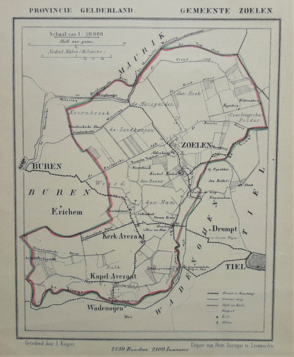 ZOELEN - J Kuijper / H Suringar - 1866