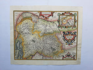 Brabant - A Ortelius - 1598