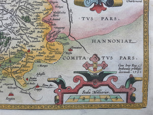 Brabant - A Ortelius - 1598