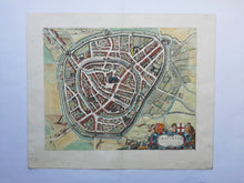 Afbeelding in Gallery-weergave laden, Amersfoort Stadsplattegrond in vogelvluchtperspectief - Frederick de Wit - 1698