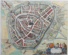 Afbeelding in Gallery-weergave laden, Amersfoort Stadsplattegrond in vogelvluchtperspectief - Frederick de Wit - 1698