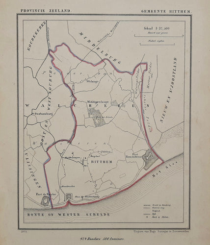 Ritthem - Kuijper / Suringar - 1867