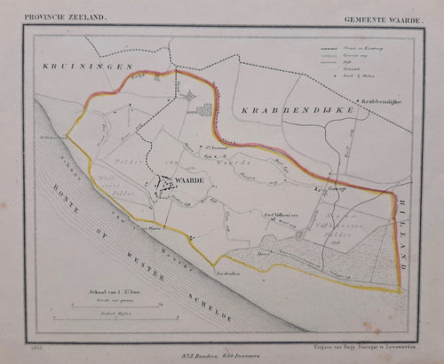 WAARDE - Kuijper / Suringar - 1866
