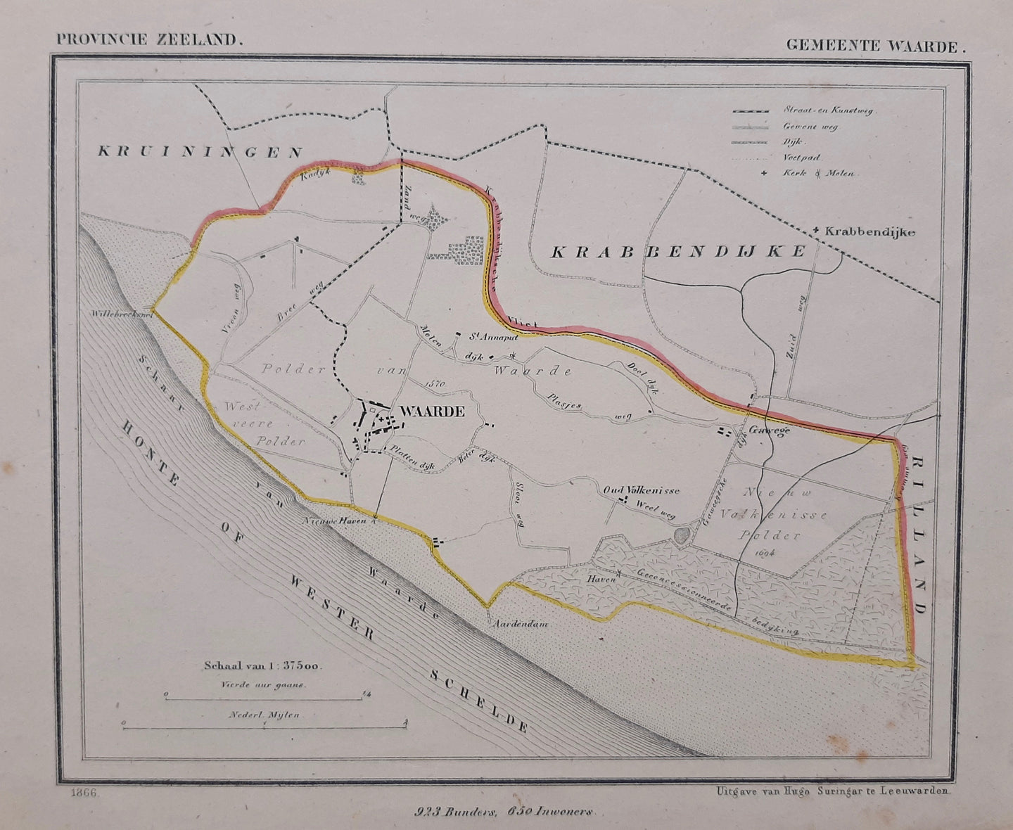 WAARDE - Kuijper / Suringar - 1866