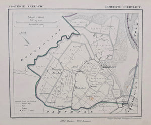 BIERVLIET - Kuijper/Suringar - 1867