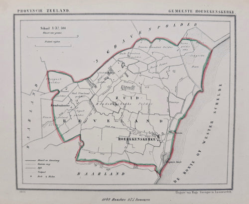 HOEDEKENSKERKE - Kuijper / Suringar - 1866