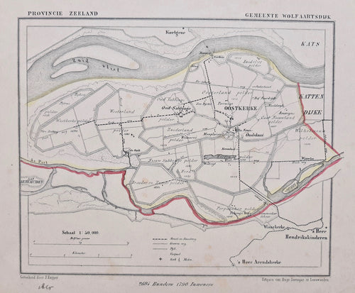 WOLPHAARTSDIJK - Kuijper/Suringar - 1867