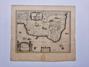 Brazilië - Willem Jansz en Joan Blaeu - 1638