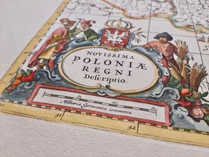 Polen Poland - Johannes Janssonius / J Janssonius van Waesbergen / M Pitt - 1680