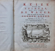 Afbeelding in Gallery-weergave laden, Reizen Travels Reize naer de Zuidzee - George Anson - 1766