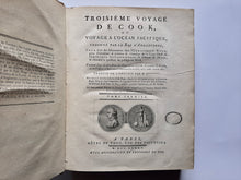 Load image in Gallery view, Reizen Travels James Cook - reisverslag derde reis Cook in vier delen - Jean-Nicolas Démeunier - 1785