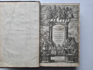 17 Provinciën Beschrijving XVII Provinciën Description de touts les Pays-Bas - Lodovico Guicciardini / Johannes Janssonius - 1625