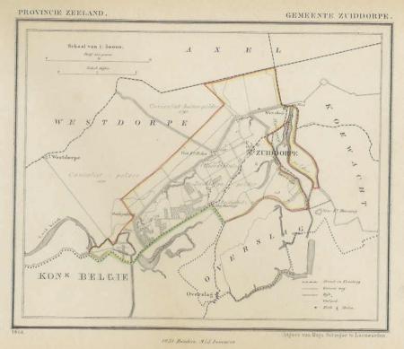 ZUIDDORPE - Kuijper/Suringar - 1868