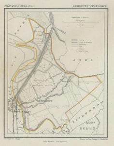 WESTDORPE - Kuijper/Suringar - ca. 1867