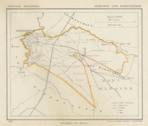 HARDENBERG - Kuijper / Suringar - 1865