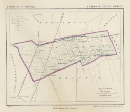 NIEUW - LEUSEN - Kuijper / Suringar - 1865