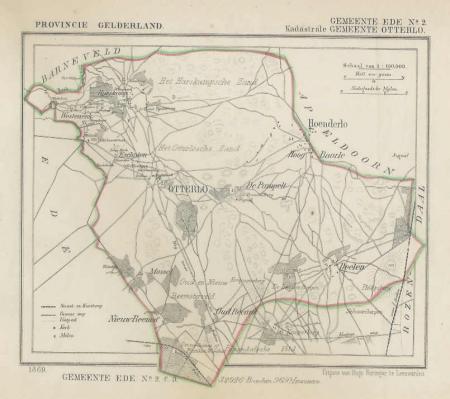 OTTERLO - Kuijper / Suringar - 1869