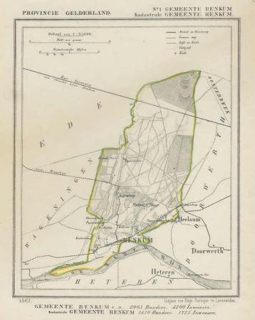 RENKUM - Kuijper / Suringar - 1867