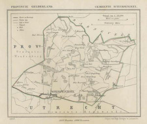 SCHERPENZEEL - Kuijper / Suringar - 1867