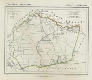 STAPHORST - Kuijper / Suringar - 1866
