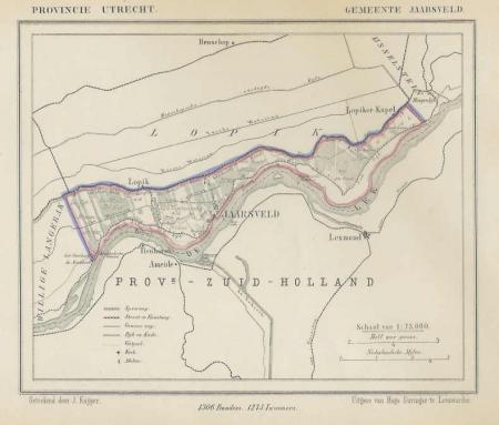 JAARSVELD - Kuijper / Suringar - ca. 1867