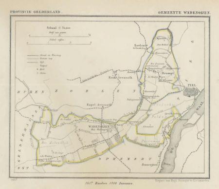 WADENOIJEN - Kuijper / Suringar - 1867